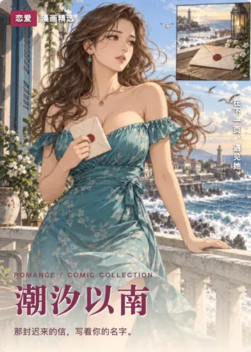 潮汐以南中文漫画封面