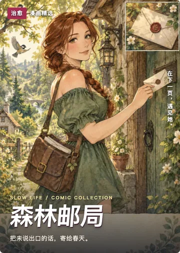 森林邮局中文漫画封面