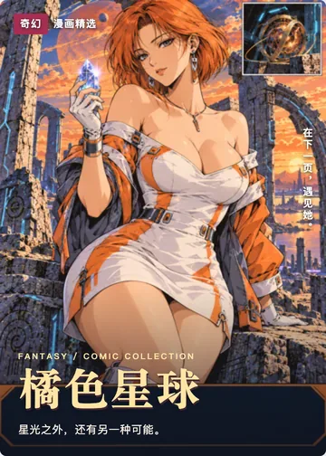 橘色星球漫画封面