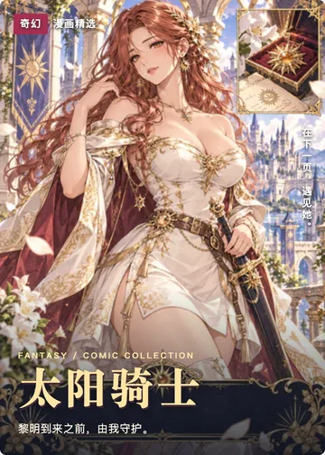 太阳骑士中文漫画封面