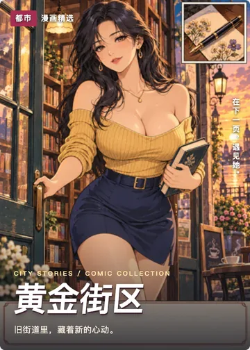 黄金街区中文漫画封面