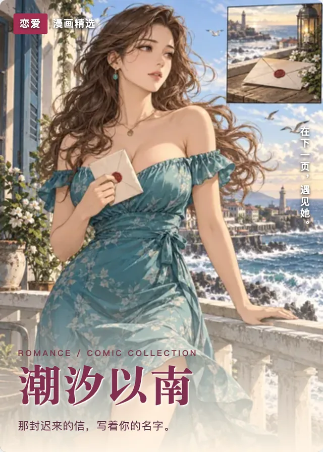 潮汐以南漫画封面